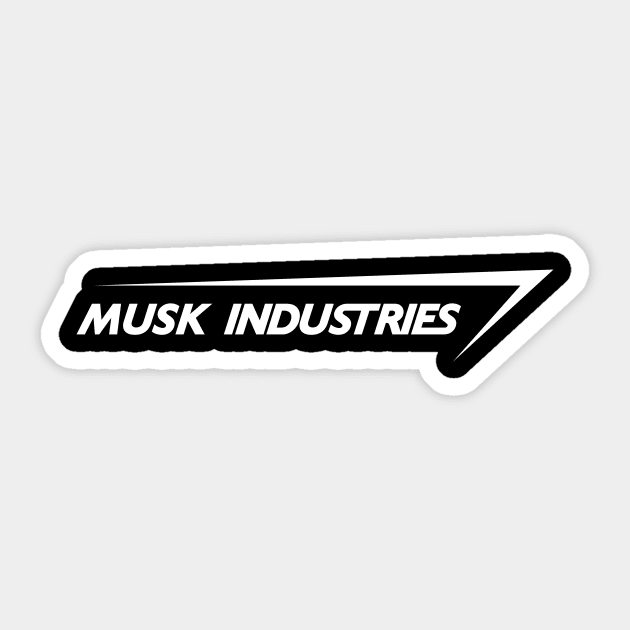 Musk Industries Sticker by baybayin